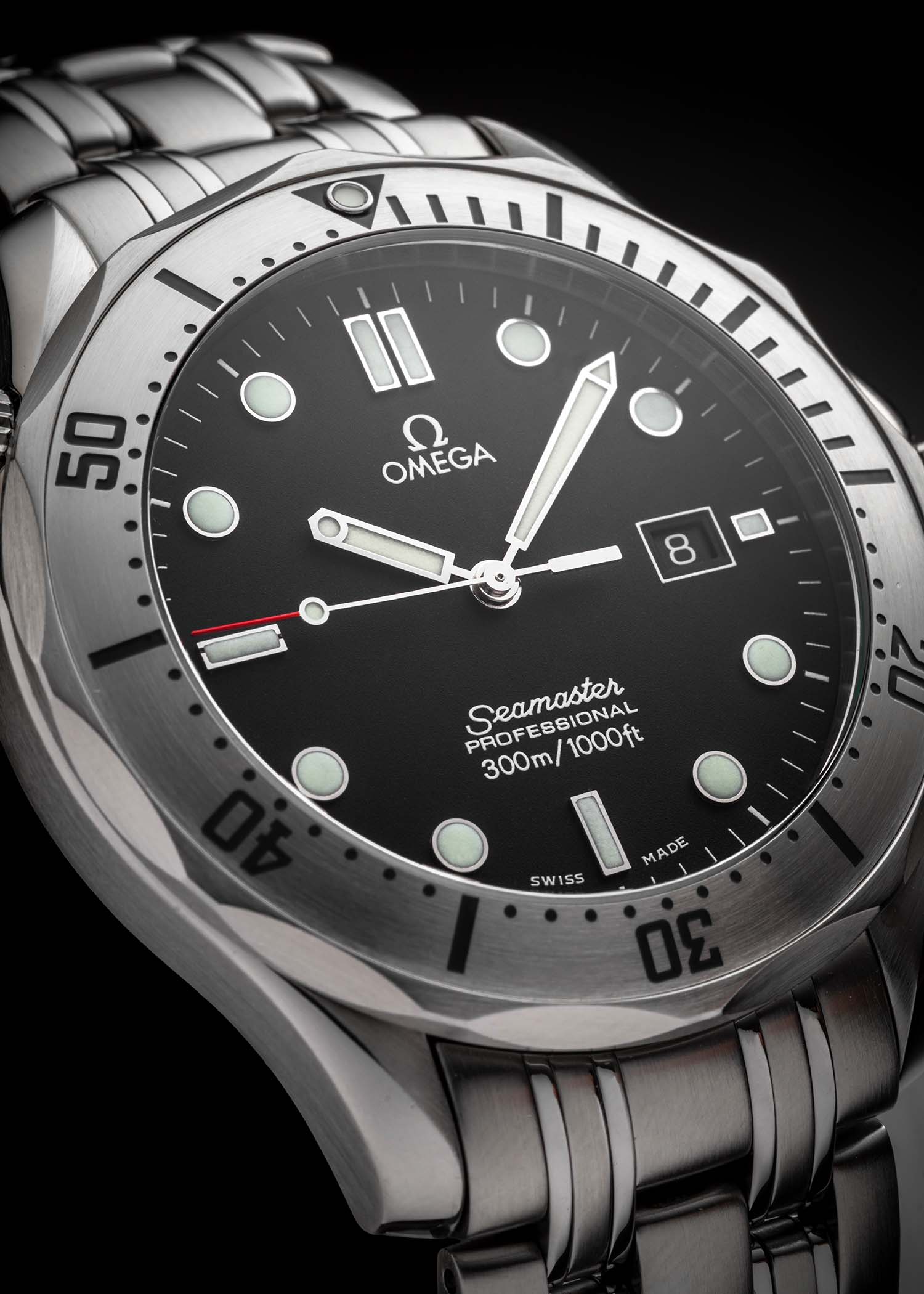 Omega Seamaster Diver 41 300M Quartz Silver Black Japan Market Edition 2261.50
